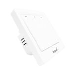 Ledgebit Smart Touch Light Switch – Wi-Fi, 3 Gang, Smart Light Switch for Home Automation, Voice Control with Alexa & Google Assistant, White - Image 3