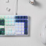 Redragon K668 RGB Gaming Keyboard, 104 Keys + Extra 4 Hotkeys Wired Mechanical Keyboard w/Sound Absorbing Foams, Upgraded Hot-swappable Socket, Mixed Color Keycaps, Red Switch - Image 6