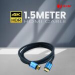 7SEVEN® Hdmi Cable 1.5 Meter Wire Extension Length Suitable for All Application Devices with 2.0 Version High Speed Pro Premium Hdmi 4K Cable Upto 18Gbps at 60Hz - Image 4