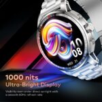 itel Unicorn Max Smartwatch with 1.43" AMOLED Display, 1000 Nits Brightness, AI Voice Assistant, Bluetooth V5.3, IP68 Waterproof, 200+ Watch Faces, 100+ Sports Modes (Aluminum Silver) - Image 4