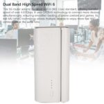 Yunir 5G CPE Router, Dual Band WiFi6 4.67Gbps Wireless Router with SIM Slot & 8 Internal Antennas for NSA SA Networks, 50+ Devices Home Office Use (EU Plug) - Image 4