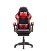 Decor Computer Gaming Racing and Reclining Edition GT-700 Ergonomic Gaming Chair E-Sports Chair with Foot Rest(Black+Red) - Image 4