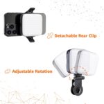 Amazon Basics LED Video Light for Photography, Live Streaming, Makeup & More | 2000 mAh | 3 Color Modes | 360° Rotation | Magnetic Absorption | Camera & Tripod Mountable | Rechargeable Battery - Image 5