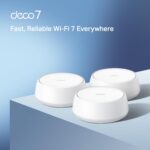 TP-Link Deco WiFi 7, Mesh BE5000 Whole House Up to 5013 Mbps with MLO, 2 x 2.5G Ports, Coverage up to 2000 Feet Deco BE25 (Pack of 3) - Image 3