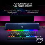 Razer Leviathan V2 X: PC Soundbar with Full-Range Drivers - Chroma RGB - USB Type C Power and Audio Delivery - Bluetooth 5.0 - for PC,-Laptop, Smartphones, Tablets & Nintendo Switch-RZ05-04280100-R3M1 - Image 3