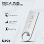Welborn Metal USB 2.0 Pen Drive – Magnetic, X-Ray/Temperature Resistant, for Smartphones, Tablets, Laptops & Mac (128, GB) - Image 4
