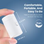 Portronics Clean U 5 in 1 Multi Function Electronics Cleaning Kit, Gadget Cleaning Kit, Soft Brush, Extension Rod, Cleaner for Earbuds, Earphone, Mobile Speakers & Jacks (White) - Image 4