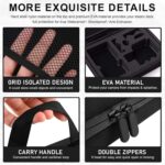 Yantralay Carrying Case for Accessories Compatible with Go Pro Hero 12/11/10/9/ 8/7/6/5, SJCAM, EKEN & All Other Action Cameras - Image 5