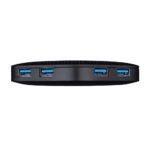 TP-Link UH400 USB 3.0 4-Port Portable Data Hub for Mac, iMac, MacBook Pro Air, Ultrabooks, Tablet, Laptop and Any PC, Windows, Mac OS X and Linux Systems- Black - Image 3