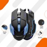 amazon basics Wireless Gaming Mouse | 7 programmable Buttons | Dual Connectivity Bluetooth 5.1 + 2.4 GHz | Rechargeable | up to 3200 DPI - Image 5