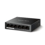Mercusys MS106LP 6-Port 10/100Mbps Desktop Switch with 4-Port PoE+ Network Hub|2× Uplink Ports|Long-Range |PoE Auto Recovery | Plug and Play|Durable Metal Casing - Image 3