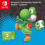 SanDisk Nintendo MicroSDXC UHS-I Card for Nintendo Switch, Yoshi Edition- 64GB, Up to 100MB/s Read; up to 90MB/s Write - Image 4