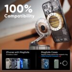 Estbuc Magnetic Phone Holder for Car [120+ LB Strongest Suction & 2800gf Strongest Magnetic] 360° Adjustable Car Phone Holder for Magsafe iPhone 17 Pro Max 16 15 14 13 12 Plus - Image 5