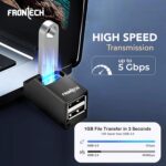 Frontech USB Hub | High-Speed USB 3.0 & 2.0 | Expand Your Ports | Blazing Fast Data Transfer & Compact Design | Backed by 1 Year Warranty (NC-0036) - Image 3