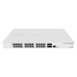 Mikrotik CRS328-24P-4S+RM 24 Port Gigabit Ethernet Router/Switch with Four 10Gbps SFP+ Ports in 1U rackmount case, Dual Boot and PoE Output, 500W - Image 3
