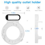Outlet Holder Mount for TP-Link Deco M5, TP-Link Deco P7 Whole Home Mesh WiFi System, Sturdy Wall Mount Bracket for TP-Link Home WiFi by Koroao (3-Pack) - Image 4