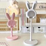 Rabbit Cartoon Phone and Tablet Stand,Desktop Holder for Hands-Free Viewing Telescopic Desktop Holder, Phone Stand (Pack of 1,Multicolor) - Image 3