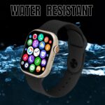 Bluetooth Calling Smartwatch for Kids, Girls, Boys & Women | Heart Rate & Fitness Tracker Watch with Sports Modes, Sleep Monitor, 2 Strap (SERIES-10, Black) - Image 4