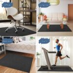 Office Chair Mat for Hardwood Floor, 120"x90" Computer Chair Mat, Desk Chair Mat, Large Anti-Slip Floor Protector for Home Office Black - Image 5
