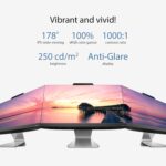 ASUS AIO A3202,21.45" FHD,Intel Celeron 7305, All-in-One PC (8GB/256GB/Windows 11/MS Office 365 Basic (1Year)*/Office 2024/Black/4.84 Kg), with Wireless Keyboard & Wireless Mouse, A3202WBA-BPB009WS - Image 4