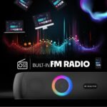 E GATE C210 | 20W Bluetooth Speaker Soundbar, Dual Drivers + Dual Passive Radiator for Extra bass, RGB Light, Upto 15 Hrs Backup from 2000mah Battery, Call Function, TWS, Aux, USB, FM - Image 5