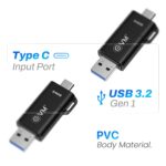 EVM EnXO 64GB OTG Flash Drive USB 3.2 Gen 1 – High-Speed Dual USB Type-C & Type-A Pendrive, Upto 120MB/s Read Speed, for Smartphone, Laptop & Tablet, 10-Year Warranty (ENXO/64GB) - Image 4