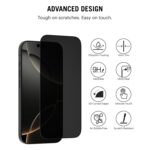 DailyObjects Sheath Privacy Screen Protector with Applicator Tray | Compatible with iPhone 16 Pro - Image 4