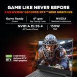 HP Victus, Intel Core 7 240H, 8GB RTX 5050, 24GB DDR5(Upgradeable) 1TB SSD, FHD, 144Hz, 300 nits, IPS, 15.6''/39.6cm, Win11, M365* Office24, Mica Silver, 2.29kg, fa2409TX, RGB Backlit, Gaming Laptop - Image 3