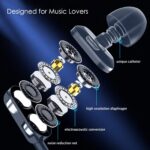 pTron Boom Ultima 4D Dual Driver, in Ear Gaming Wired Headphones with in-Line Mic, Volume Control & Passive Noise Cancelling Boom 3 Earphones - (Dark Blue) - Image 4