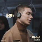 ZEBRONICS Duke 2 PRO, On Ear Wireless Headphone, 50 Hours Playback, ENC, Rapid Charging, Dual Pairing, 3 EQ Modes, Bluetooth v5.4, Call Function, Voice Assistant, Gaming Mode (Black) - Image 4