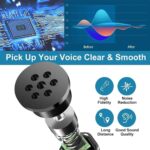 USB Microphone for PC Laptop I Plug & Play Noise Cancelling Desktop Mic for Computer & Mac I Professional Condenser Microphone for Gaming, Streaming, YouTube, Zoom, Video Calls (M-309) - Image 3
