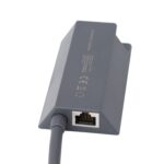 Ethernet Adapter, Rectangle Internet Adapter Powerline Satellite Internet Adapter Satellite Ethernet Adapter for External Network with Cable PC Laptop - Image 5