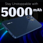 Lava Bold N1 5G (Royal Blue, 4GB RAM, 128GB Storage) |Bigger 6.75" HD+ Notch Display | Octacore 5G Processor | 13 MP AI Camera |5000 mAh Battery| IP54 Rated Dust & Water Splash Proof - Image 6