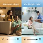 Philips WiZ 10W E27 Wi-Fi & Bluetooth LED Smart Bulb with Music Sync, Compatible with Amazon Alexa & Google Assistant, 16 Million Colours & Motion Sensing Technology | Pack of 2 - Image 4
