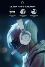 Havit H2230d Headset with Microphone, Gamer, 50mm Speaker, 90°Foldable Design,Connector 3, 5mm, Compatible with PS4 / Xbox, Size: Medium - Image 6