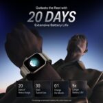 Boat Storm Infinity Plus w/20 Days Extensive Battery Life, Huge 680 mAh, Only Charge Once a Month, 1.96" Display, Functional Crown, Multiple Sports Modes, Smart Watch for Man & Woman (Sports White) - Image 4