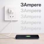 Dual USB 3A Quick Charge 3.0 Wall Charger with Micro USB Cable, Smart Charging Support with Heat & IC Protection - Image 3