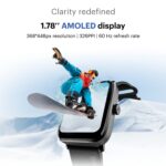 Noise ColorFit Pro 4 Alpha 1.78" AMOLED Display, Bluetooth Calling Smart Watch, Functional Crown, Metallic Build, Intelligent Gesture Control, Instacharge (Rose Pink) - Image 3