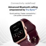 Noise ColorFit Pro 4 Alpha 1.78" AMOLED Display, Bluetooth Calling Smart Watch, Functional Crown, Metallic Build, Intelligent Gesture Control, Instacharge (Rose Pink) - Image 4