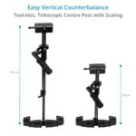 FLYCAM Galaxy Dual Arm & Vest with Redking Video Camera Stabilizer Steadycam Stedicam | Professional Stabilization System (FLCM-GLXY-RK) - Image 4