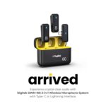 Digitek® DWM 105 2 in 1 Wireless Microphone System with ANC Mode, 6-Hour Working Time, Plug & Play Auto Pairing, Compatible with Android & iOS for Broadcasting & Audio Recording - Image 3
