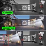 Active Pixel 3MP+3MP =6MP | Dual Lens Smart CCTV Camera | WiFi Wireless IP Home Security Camera | Double Side View | Rotating Pan & Tilt | Outdoor CCTV Camera | Alexa Supported - Image 3