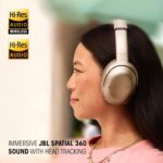 JBL Tour One M3 - Smart Transmitter Wireless Over Ear Headphones with ANC 2.0, Hi-Res LDAC Audio,Spatial 360 Sound, 8 Mics - Perfect Calls with Crystal AI,70Hrs Playback, Black - Image 4