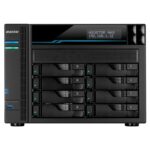 Asustor Lockerstor 8 AS6508T, 8 Bay NAS, 2.1GHz Quad-Core, 2 M.2 NVMe SSD Slot, 8GB RAM DDR4, 2 10GbE Port, 2 2.5GbE Port, Enterprise Network Attached Storage (Diskless) - Image 4