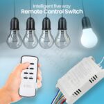 Blackt Electrotech: 240 Volt RF Remote control switch for 6 Channel (Long Range 70 Mtr) - Image 4