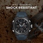 Carlington Endurance Series Analog-Digital Sports Watches for Men and Boys with Alarm, Stopwatch, Backlit Display, Dualtime, Silicone Rubber Strap, Water & Shock Resiatant - CT_9105 - Image 7