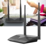 Smart WiFi Router, 2.4G Wireless Internet Router, 300Mbps Internet Gaming Router, Wireless Smart VPN Router for Large Home with 1 Rj45 Input Port and 3 Rj45 Output Ports - Image 3