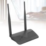 Smart WiFi Router, 2.4G Wireless Internet Router, 300Mbps Internet Gaming Router, Wireless Smart VPN Router for Large Home with 1 Rj45 Input Port and 3 Rj45 Output Ports - Image 4