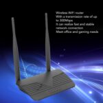 Smart WiFi Router, 2.4G Wireless Internet Router, 300Mbps Internet Gaming Router, Wireless Smart VPN Router for Large Home with 1 Rj45 Input Port and 3 Rj45 Output Ports - Image 5