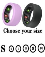 INOCEAN 2 Pcs Ring, Ring Cover, Ring Protector, Smart Ring Protector Sleeve Accessories Silicone Ring Cover Working Out Accessories Men Women (S 6,7,8,9,10) - Image 3